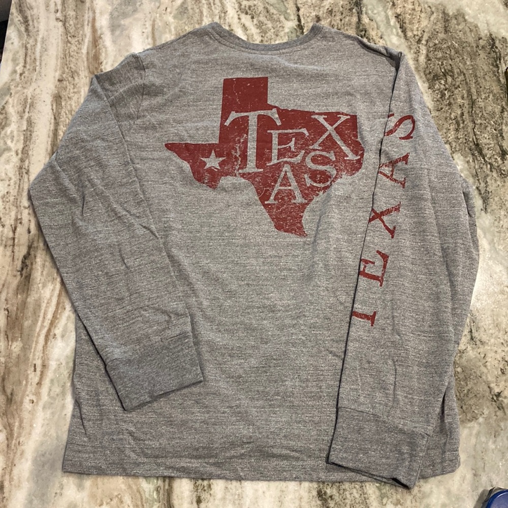 Texas long-sleeved adult tee. Perfect condition. NWOT